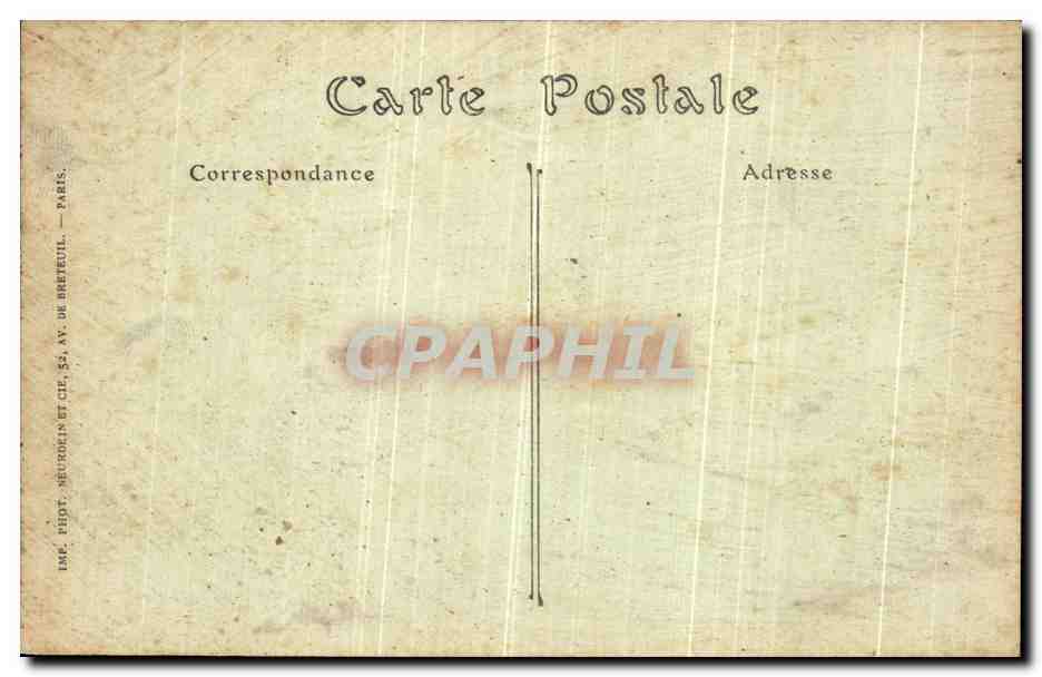 CPA Paris Eglise Notre Dame de Lorette — Rückseite