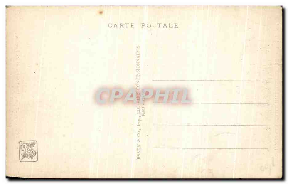 CPA Cameroun Togo Entree du Pavillon de la Chasse Le Sage Exposition coloniale Internationale Paris 1931 — Rückseite