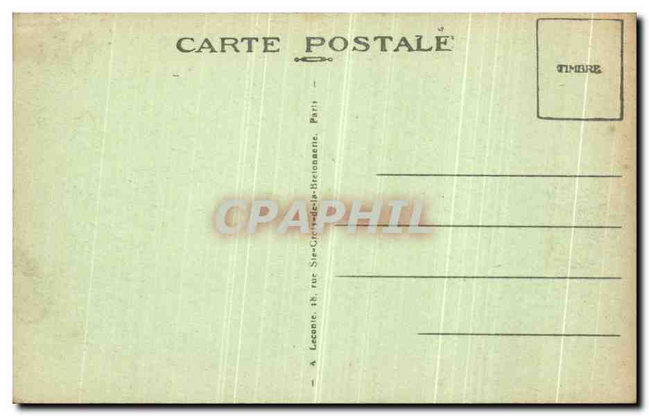 CPA Paris Place de la Nation Le Triomphe de la Republique Enfants — Rückseite