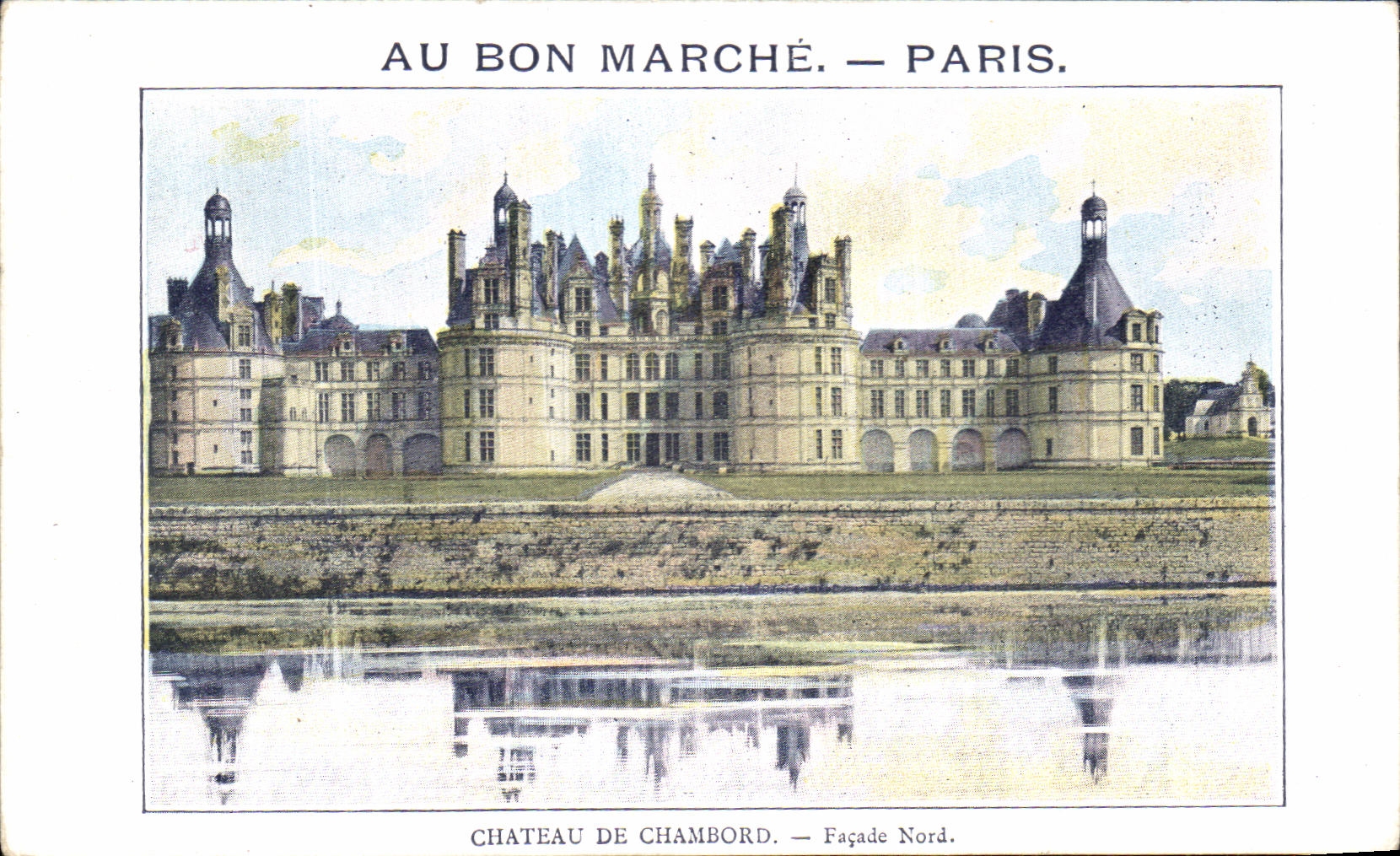 CPA Paris Au Bon Marche Chateau De Chambord
