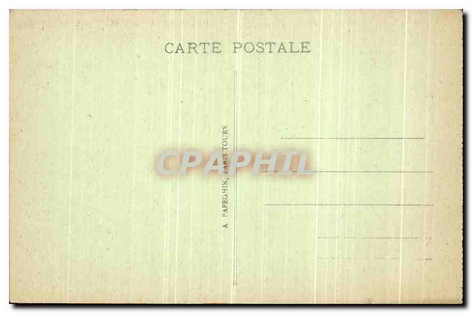 CPA Paris Exposition Internationale Des Arts Decoratifs 1925 Vue de nuit  — Rückseite