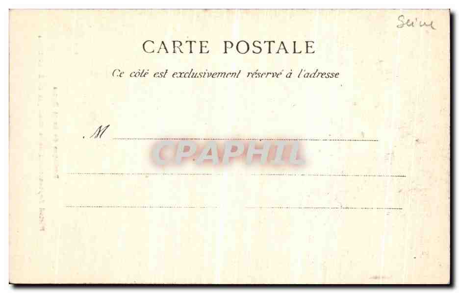 Basilique de Saint-Denis — Portail septentrional — éditeur non identifié, n° de série non visible — Rückseite