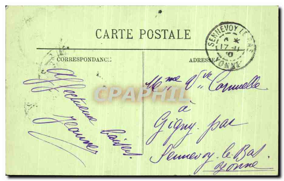 CPA Paris La Parc Monceau L Ancienne Porte de L Hotel de Ville — Rückseite