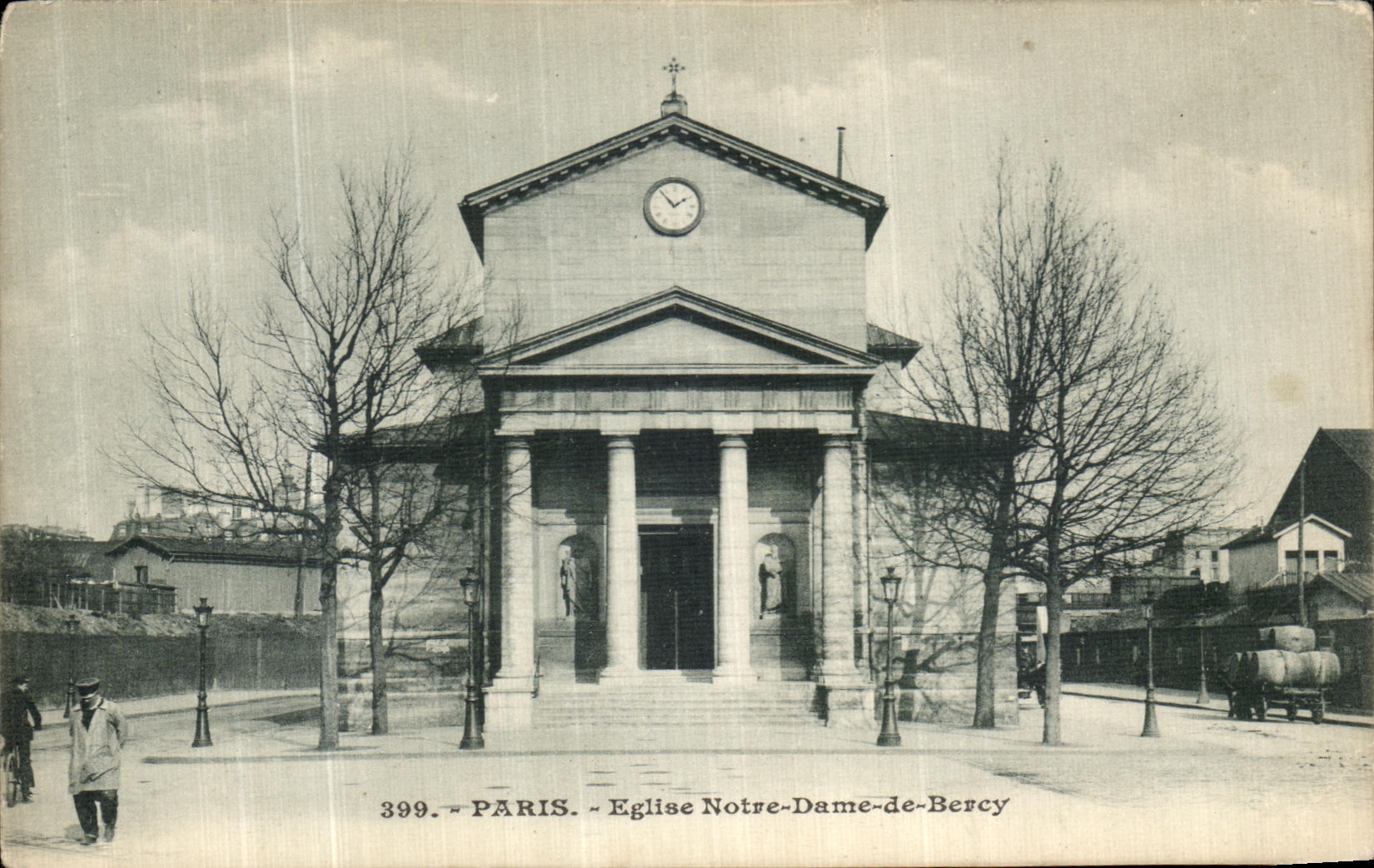 CPA Paris Eglise Notre Dame de Bercy