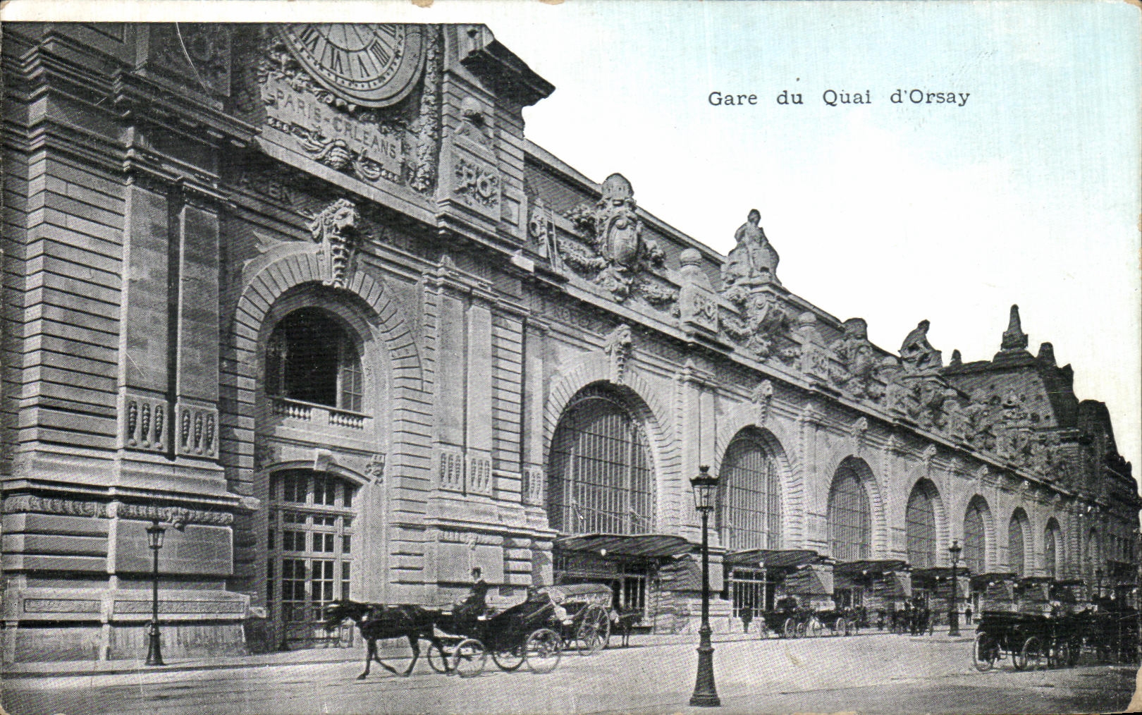 CPA Paris Gare du Quai d Orsay