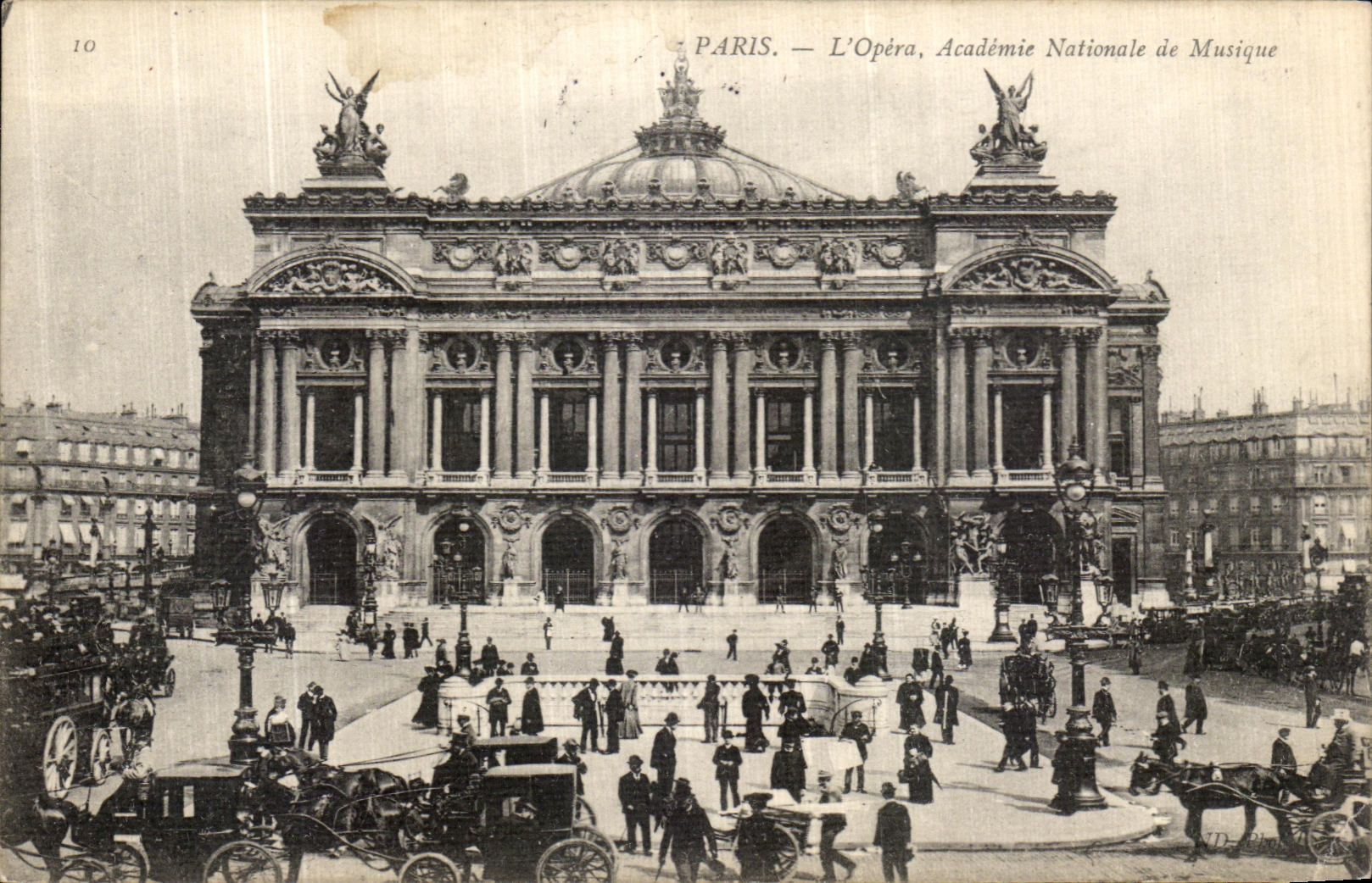CPA Paris L Opera Academie Nationale de Musique