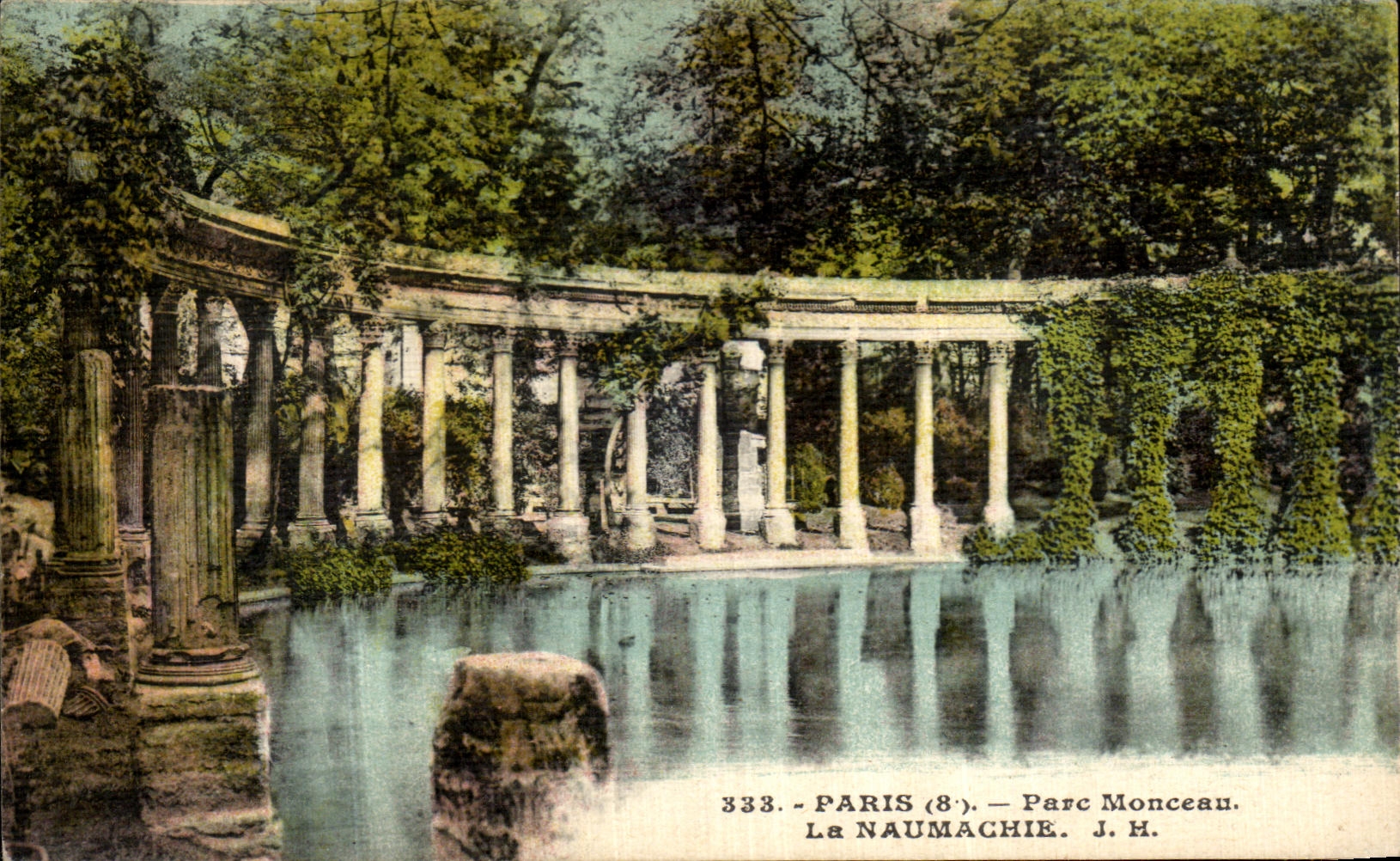 CPA Paris Pare Monceau La Naumachie