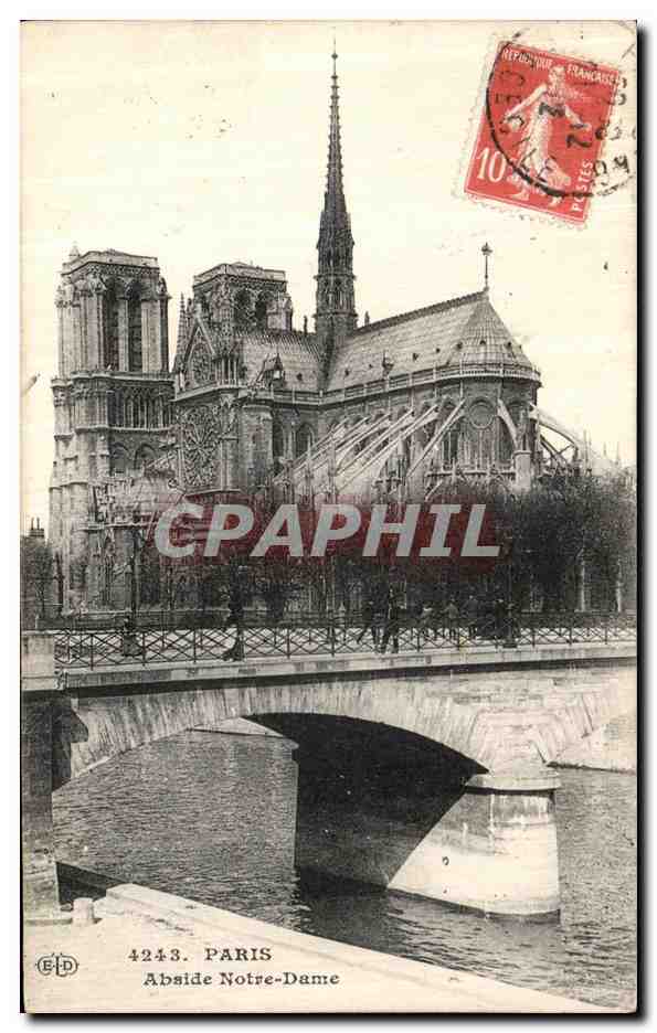 CPA Paris Abdide Notre Dame