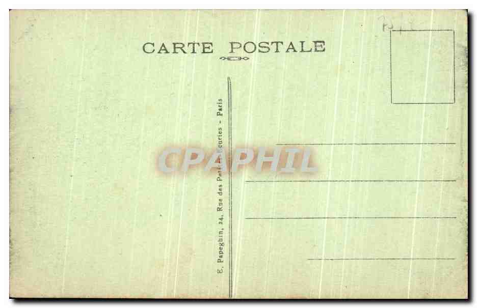 CPA Paris La Boulevard et l Eglise de la Madeleine  — Rückseite
