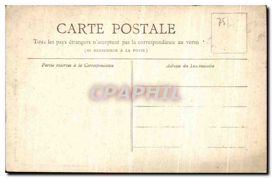 CPA Collection Petit Journal Paris La Porte Saint Denis — Rückseite