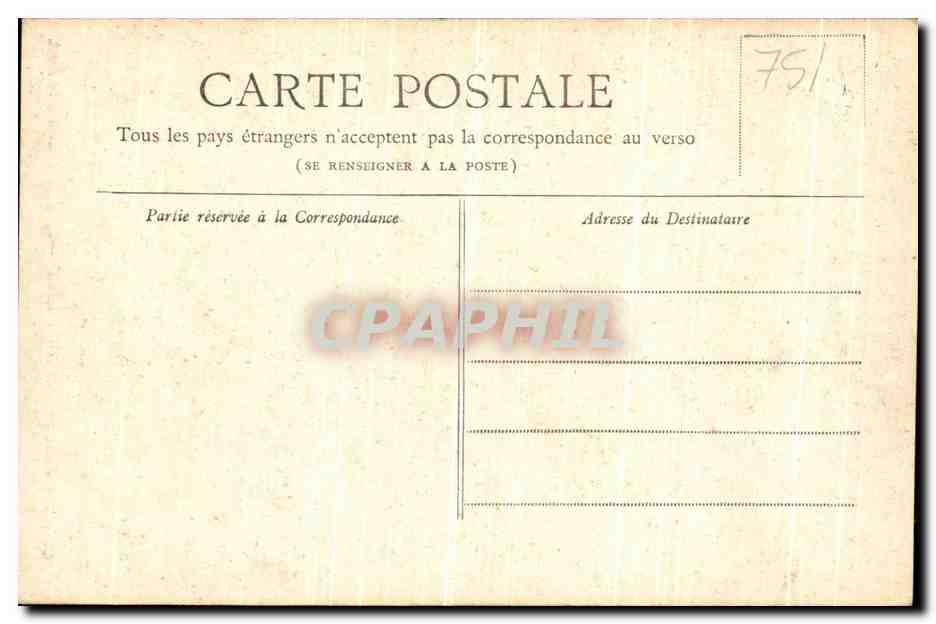 CPA Collection Petit Journal Paris Eglise Saint Etienne du Mont — Verso