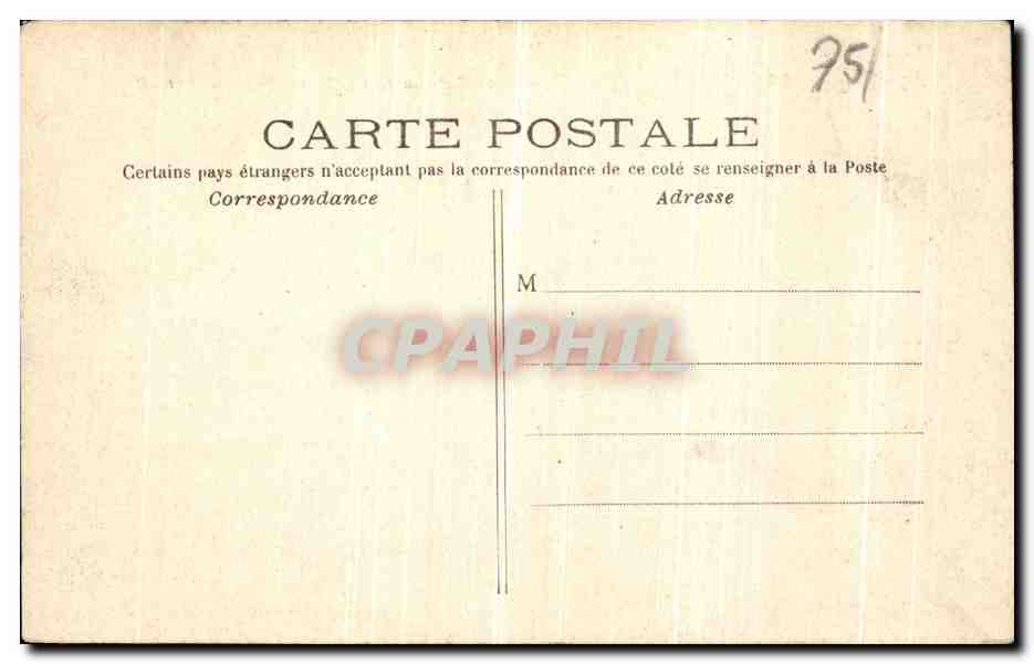 CPA Paris Le Pont Neuf et l Ecluse de la Monnaie Bateau Peniche — Rückseite