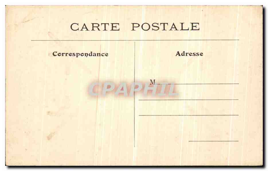CPA Paris Rue Royale et Madeleine — Rückseite
