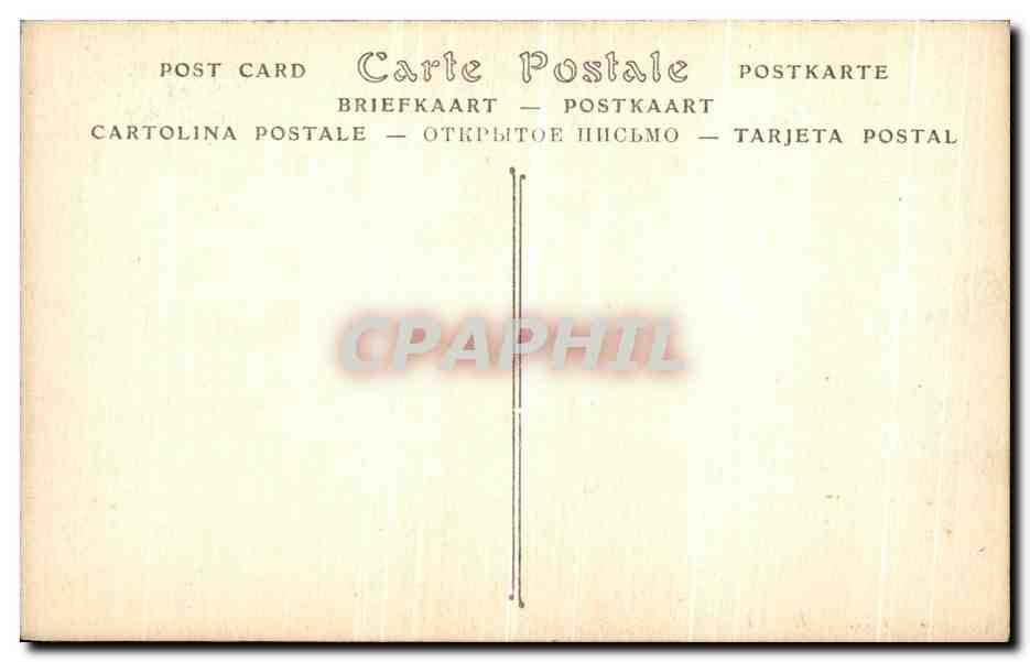 CPA Paris Hotel Lauzun Cour Cote gauche — Rückseite