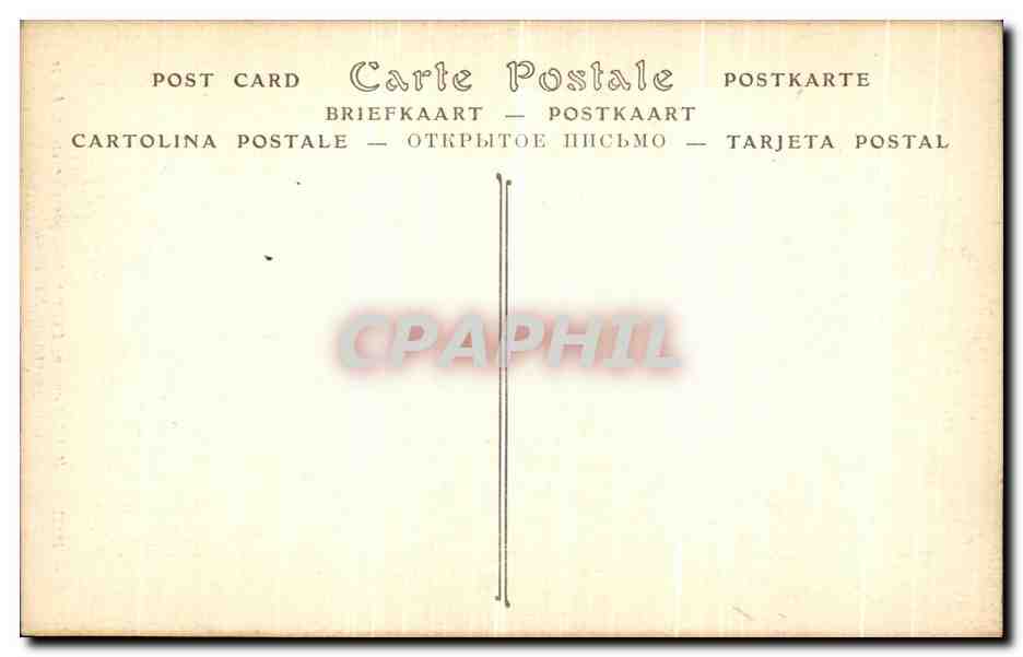 CPA Paris Hotel Lauzun Petit Salon Premier etage Porte cote gauche — Rückseite