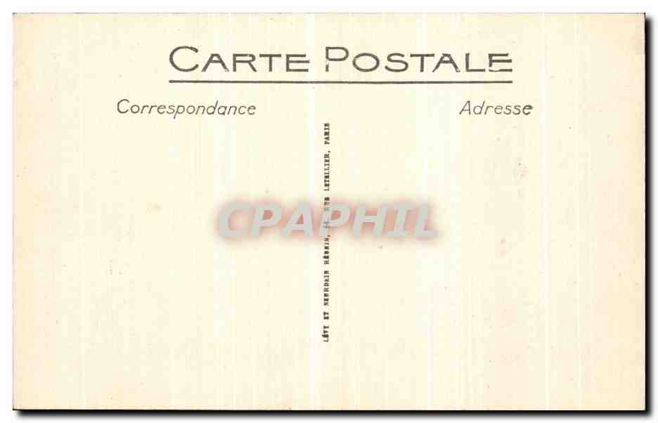 CPA Vieux Paris Montmartre Eglise Saint Pterre d apres une aquarelle de G Gremillet — Rückseite
