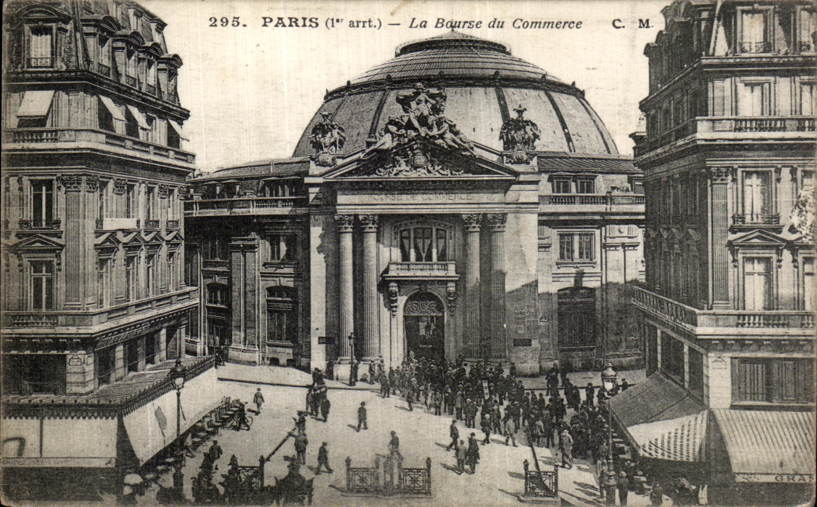 CPA Paris La Baurse du Commerce