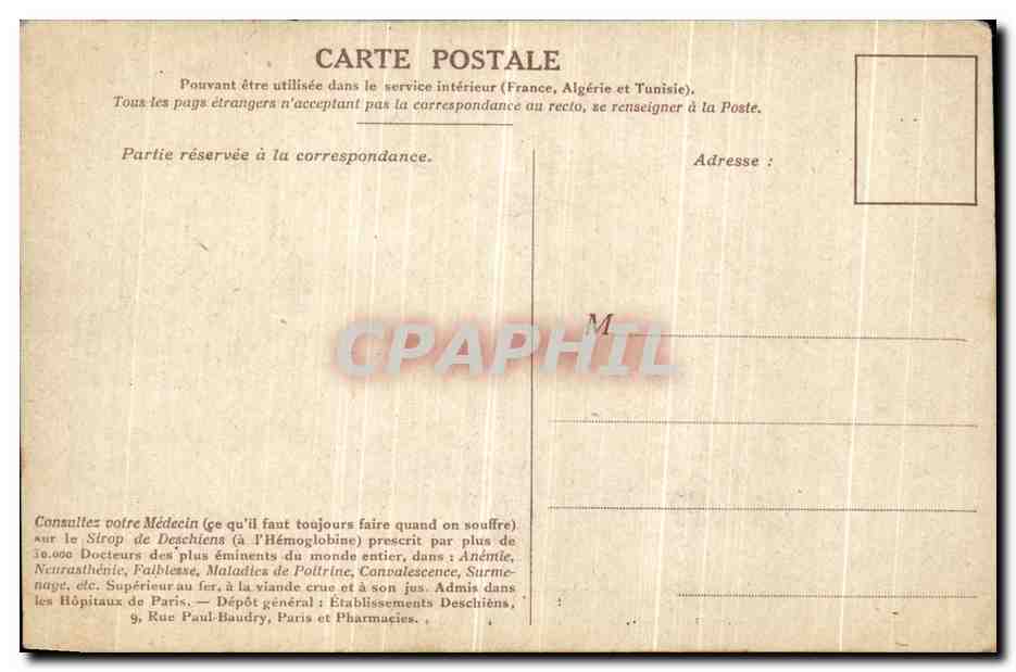 CPA Sacre De Napoleon 1er David  — Verso