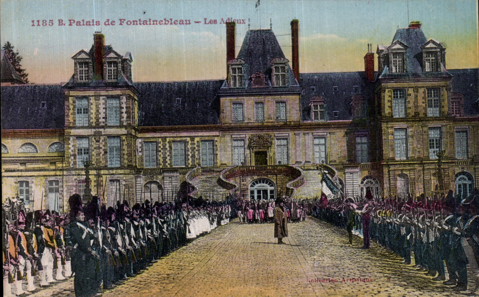 Palast von Fontainebleau — Abschiede — Arpapique Sammlung