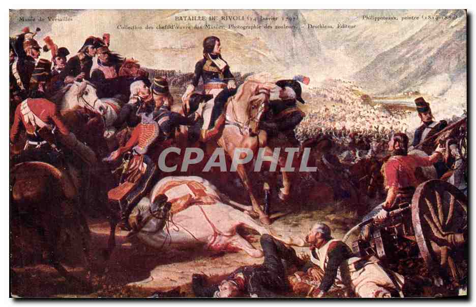 Bataille de Rivoli — 1er janvier 1797 — Philippeaux, Editeur (1859-1888)
