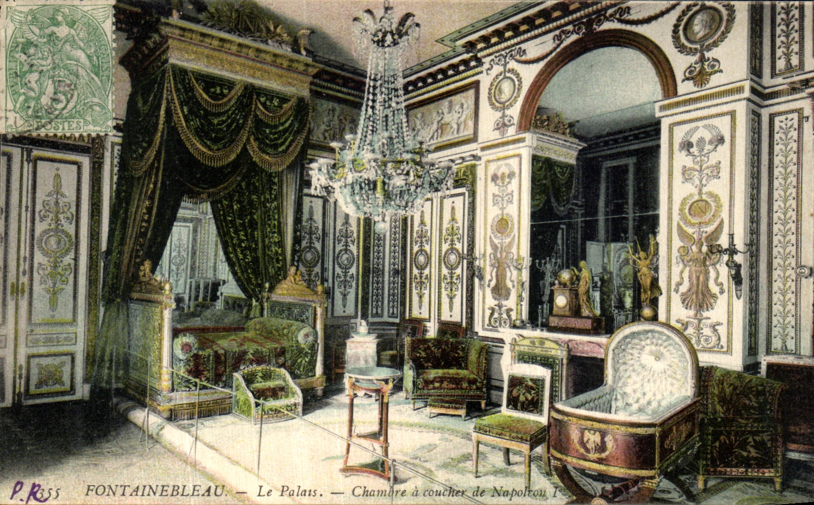 Fontainebleau — Le Palais. — Chambre à coucher de Napoléon Ier — P. R. 55