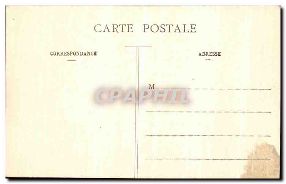CPA Paris La Salle des Fetes de L Hotel de Ville — Rückseite