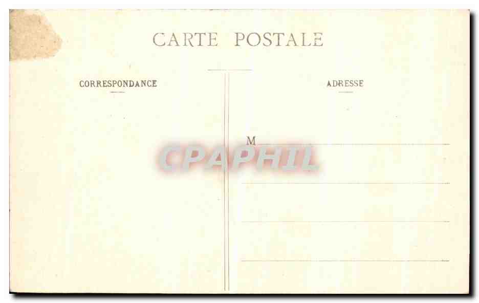 CPA Paris Le Jardin des Tuileries Le Bassin — Verso