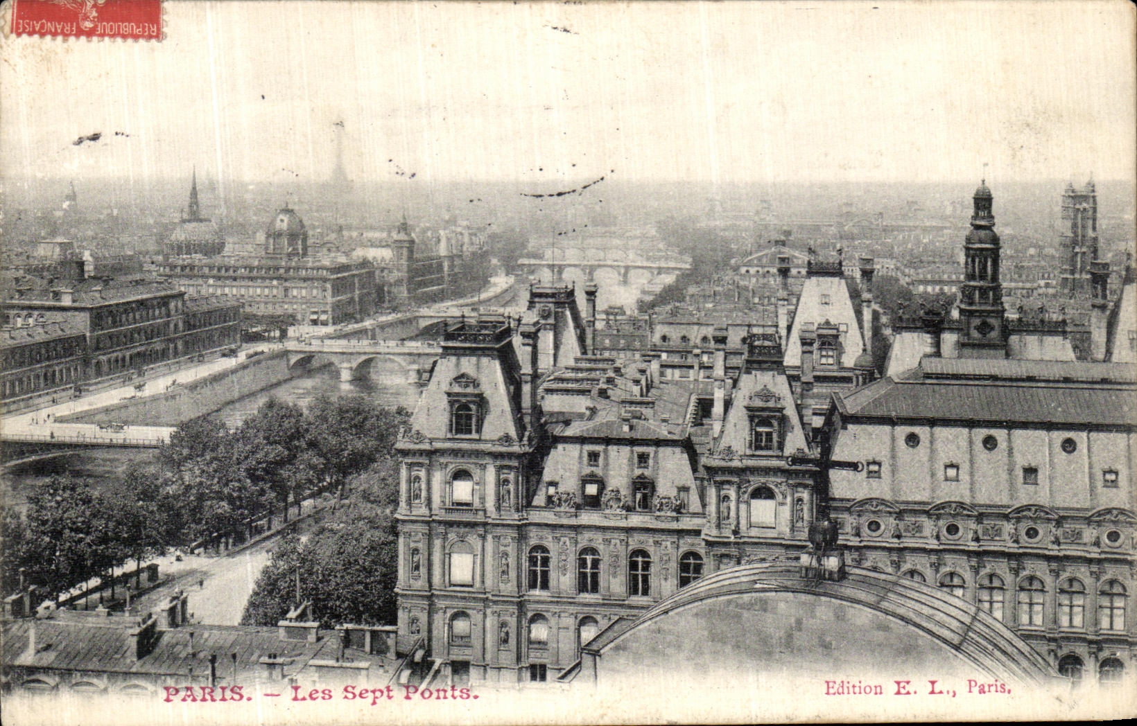 CPA Paris Les Sept Ponts