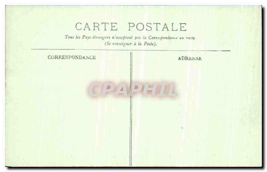 Bagnoles-de-l'Orne — La Fuente del Jardín del Establecimiento — LL. — Reverso