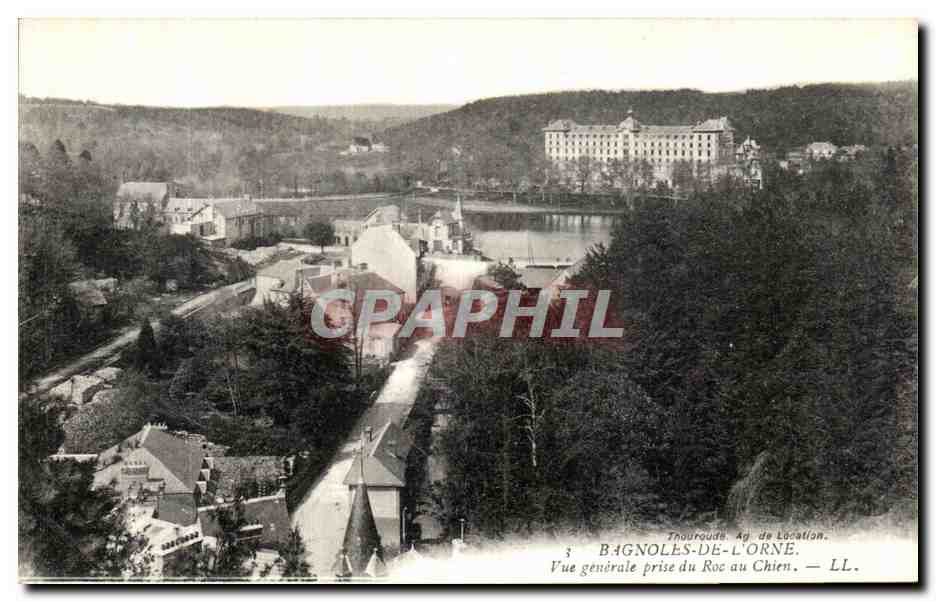 Bagnolles-de-l'Orne — Vue générale prise du Roc au Chien — Ag de Location