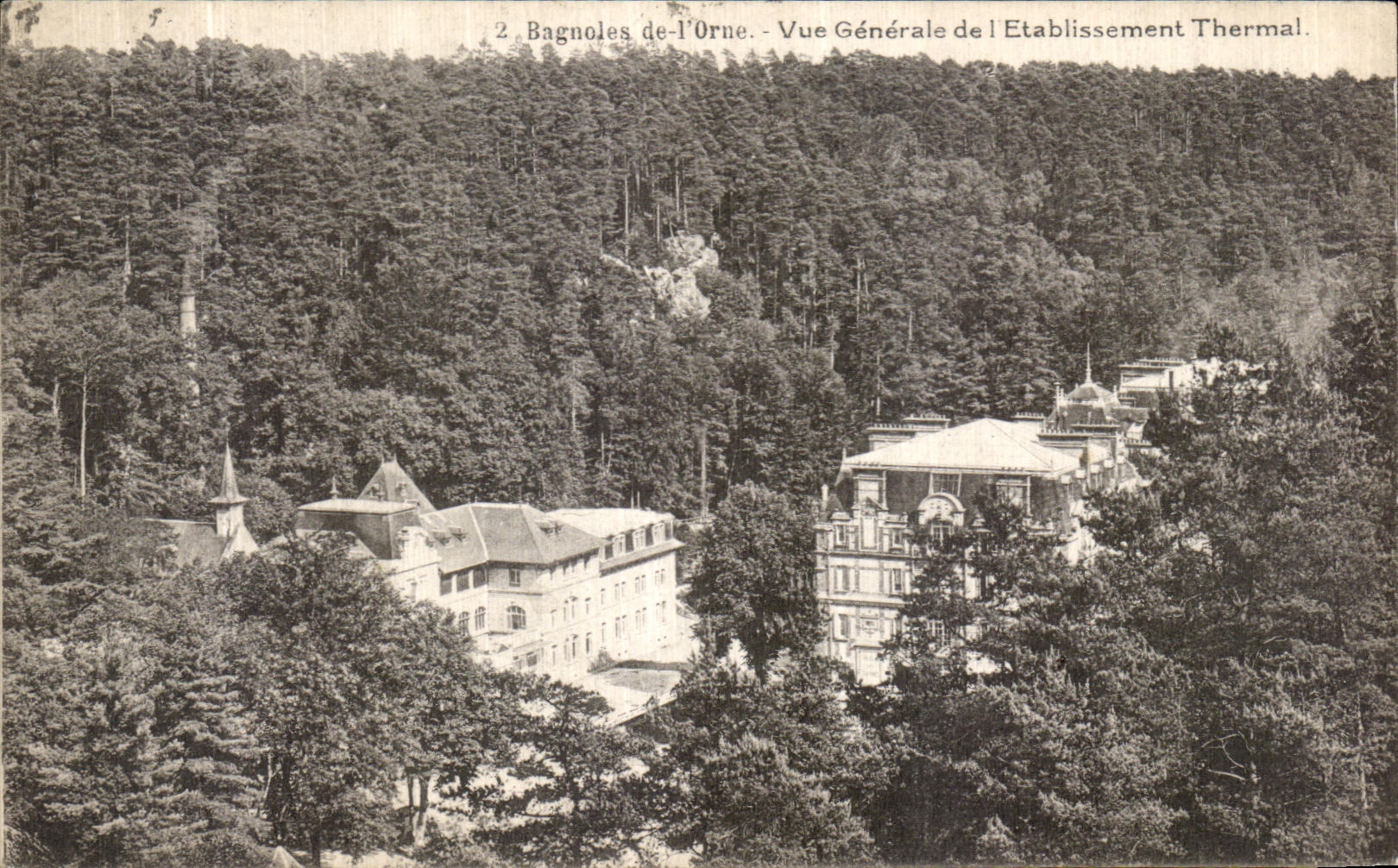 Bagnoles-de-l'Orne — Vista Generale dell'Establishment Termale — A. Dupuy