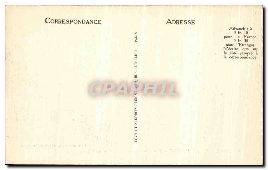 Bagnoles-de-l'Orne — Algemene uitzicht genomen vanaf Roc au Chien — LL — Achterkant