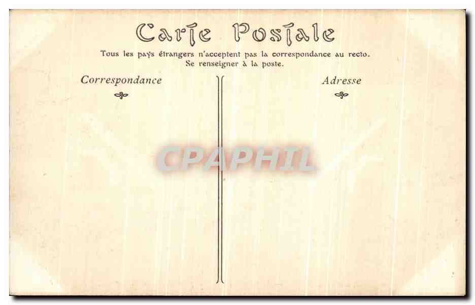 Bagnolles-de-l'Orne — Le Grand-Hôtel, Ansicht vom Roc au Chien — ND Phot — Rückseite