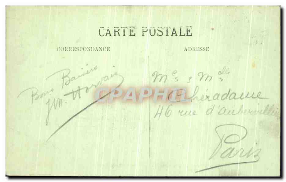CPA Bagnoles De L Orne Tesse la Madeleine Vue du Parc L Etablissement — Rückseite