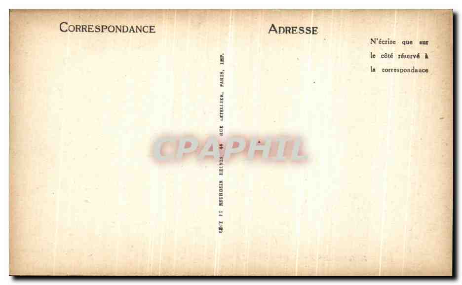 Bagnolles-de-l'Orne — El Casino — El Lago — Edición Alleaume, n° 297 — Reverso