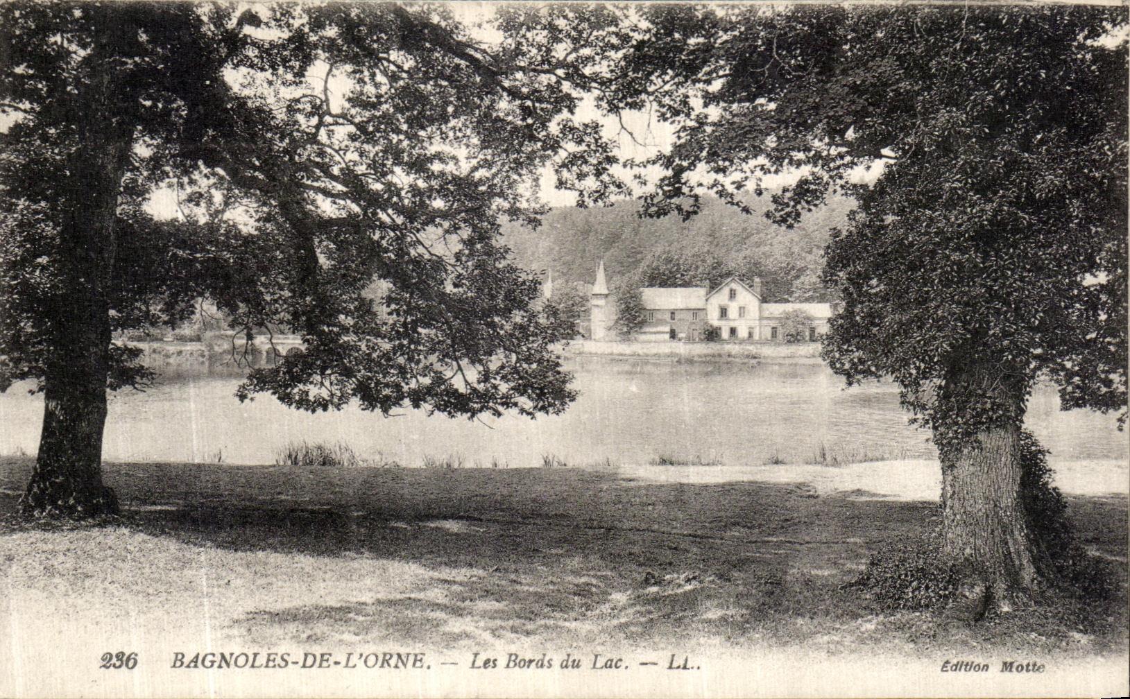 Bagnoles-de-l'Orne — I Margini del Lago — Edizione Motte, n°236