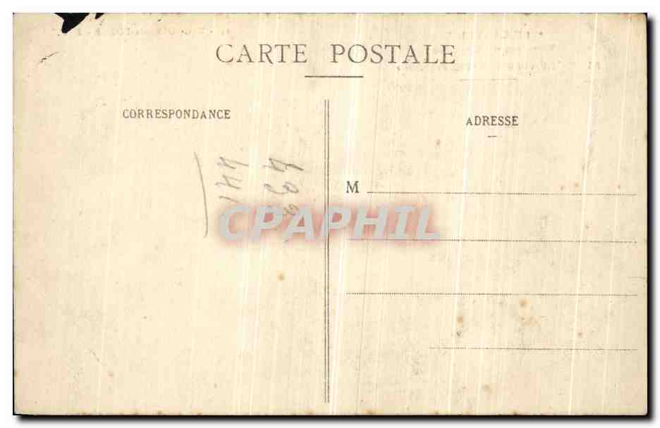 CPA Bagnoles De L Orne Le Castel — Rückseite