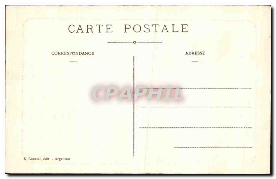 Bagnolles-de-l'Orne — L'Allée du Dante — E. Roussel, edit. Argentan, n° 1009 — Reverso
