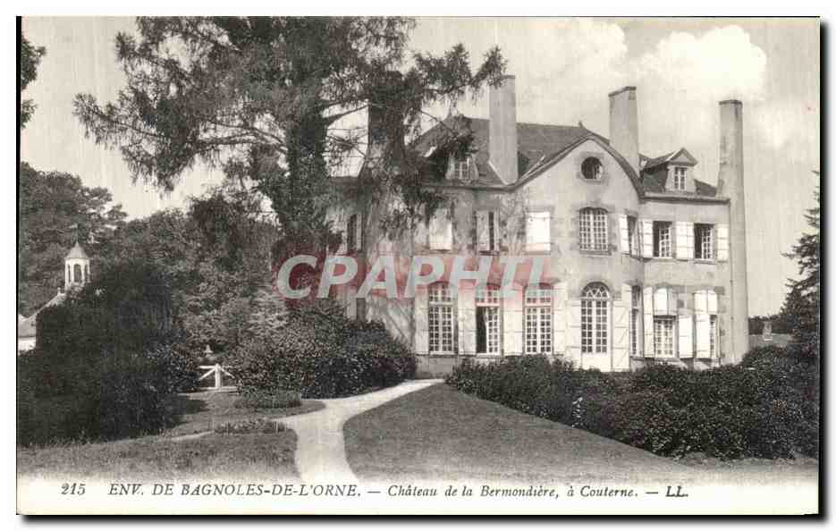 CPA Environs de Bagnoles De L Orne Chateau de la Beruondiere a Couterne