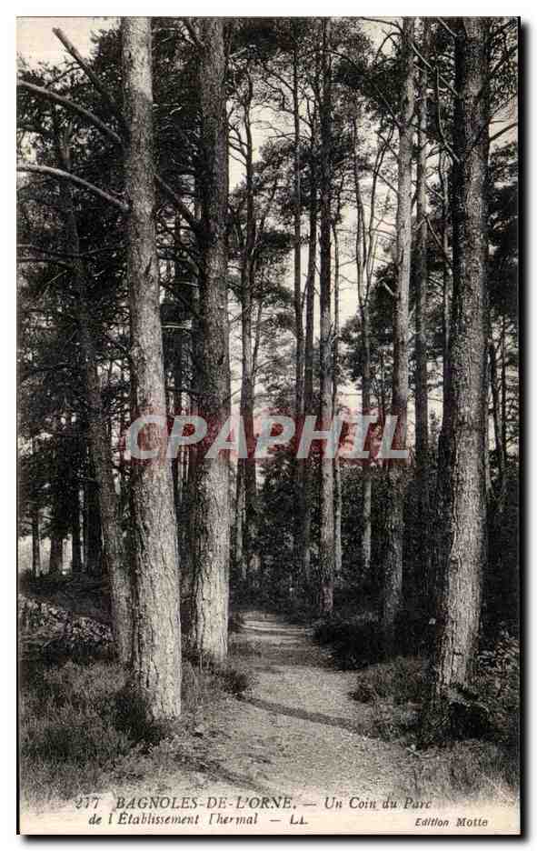 Bagnoles-de-l'Orne — Ein Eckchen des Parks — Édition Motte