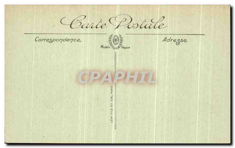 Bagnoles-de-l'Orne — Ein Eckchen des Parks — Édition Motte — Rückseite