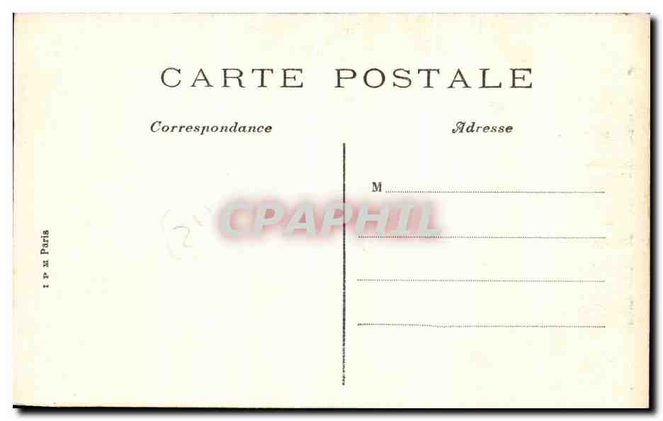 CPA Cathedrale de Sees Le Grand Portail — Rückseite