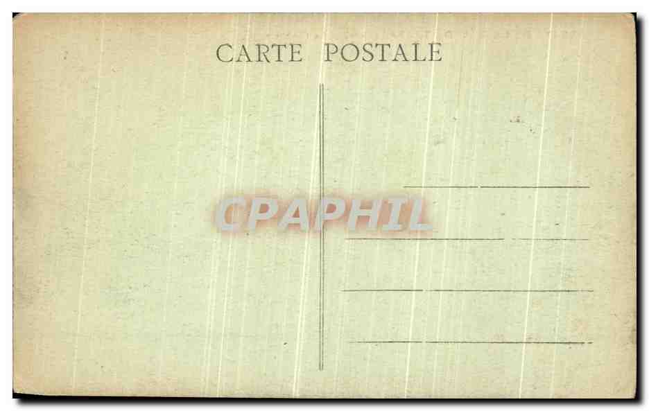 CPA Abbaye De La Grande Trappe Le Cimetiere — Rückseite