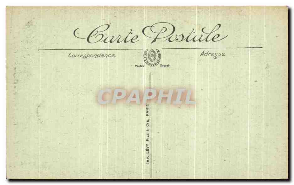 CPA La Ferte Mace Vue prise du Chemin de la Gotiere — Rückseite