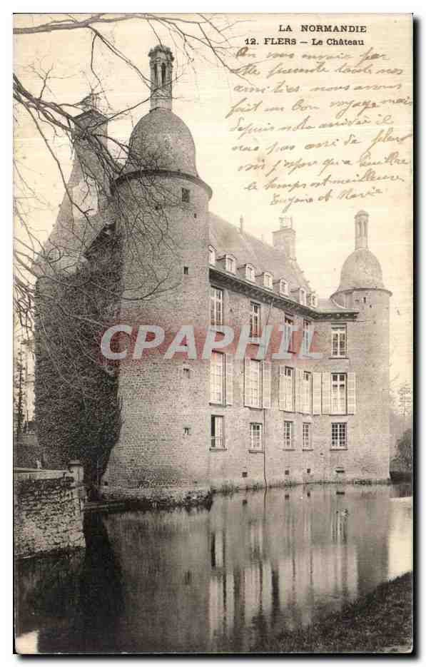 CPA La Normandie Flers Le Chateau