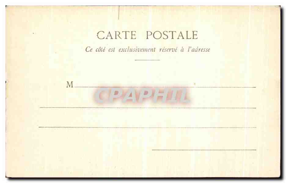 CPA Sees Le Grand Seminaire vu du Vivier — Rückseite