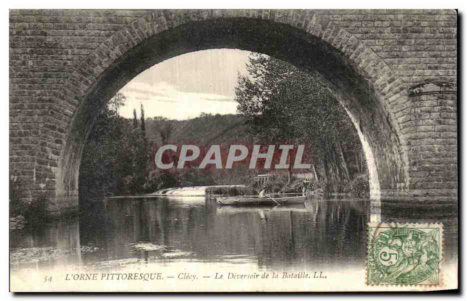 CPA L Orne Pittoresque Clecy Le Deversoir de la Bataille 