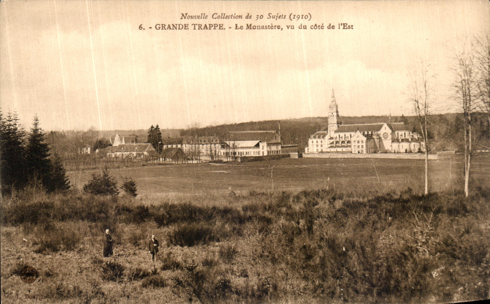 CPA Grande Trappe Le Monastere vu du cote de l Est