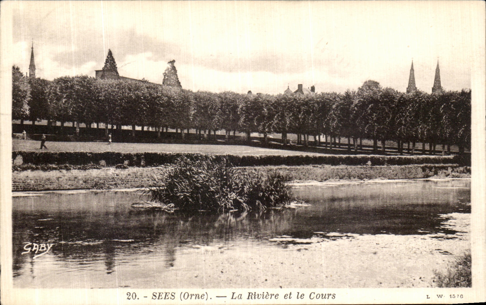 Sees (Orne) — La Rivière et le Cours — Gaby