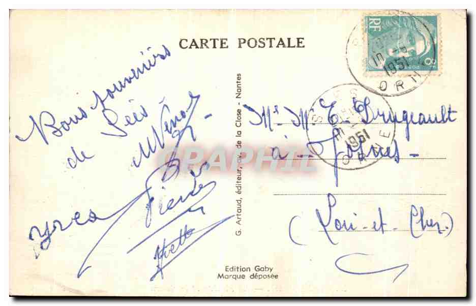 Sees (Orne) — La Rivière et le Cours — Gaby — Rückseite